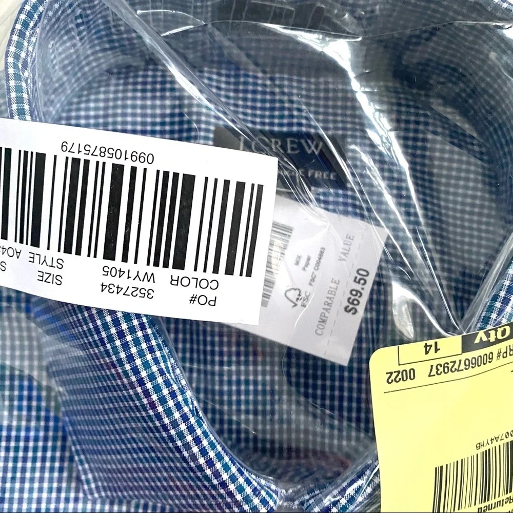 J. Crew Thompson Wrinkle-free Dress Shirt 